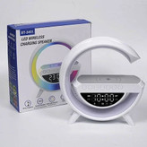 خرید و قیمت اسپیکر ساعت دار بلوتوثی شارژ وایرلس طرح جی G مدل BT-3401
